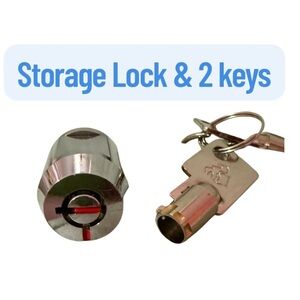 Storage Lock with 2 keys